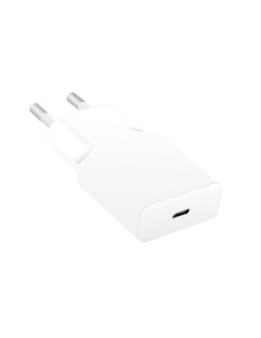 Caricatore Alimentatore GaN USB-C&trade (PD) da Muro 20W Bianco 2