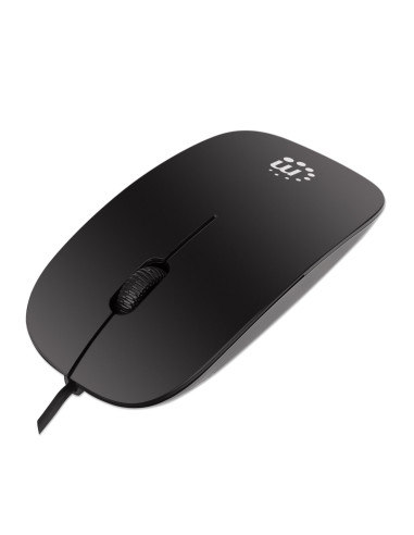 Mini Mouse Ottico USB Silhouette 1000 Dpi Nero