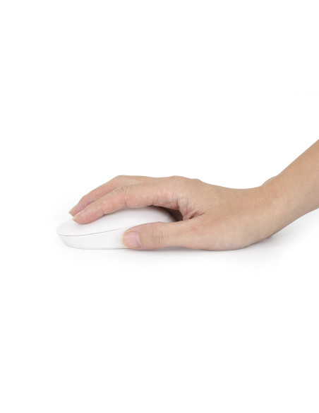 Mouse Ottico Wireless USB 1000 Dpi Bianco