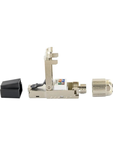 Plug RJ45 Cat.8 Schermato STP Tooless