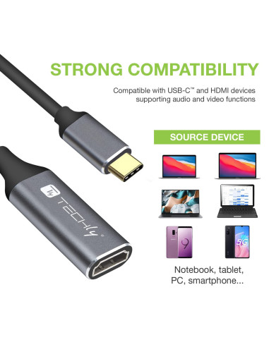Video Grabber HDMI 4K@30Hz a USB-C&trade 3.2