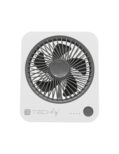 Ventilatore da Scrivania Ultra Sottile Pieghevole e Portatile a 4 Velocit&agrave