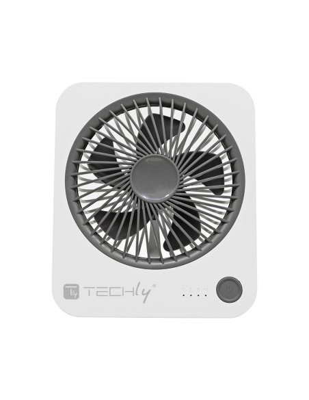 Ventilatore da Scrivania Ultra Sottile Pieghevole e Portatile a 4 Velocit&agrave