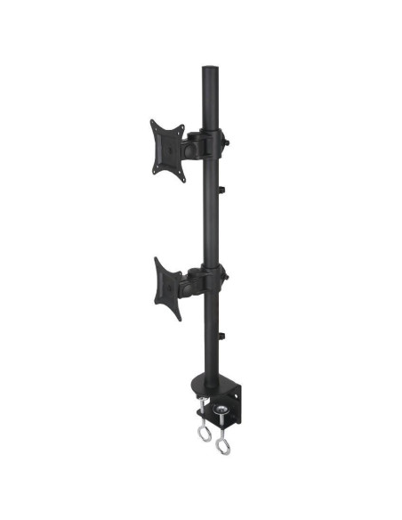 Supporto da Scrivania per 2 Monitor 13-27'' con Morsetto
