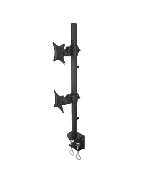 Supporto da Scrivania per 2 Monitor 13-27'' con Morsetto
