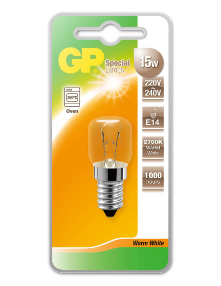 Lampadina Forno E14 15W 75lm classe A+