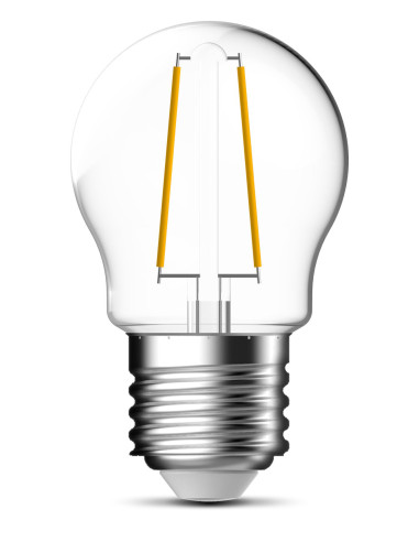 Lampadina LED E27 Bianco Caldo 2W Filamento Classe A++