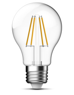 Lampadina LED E27 Bianco Caldo 4W Filamento Classe A++