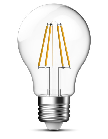 Lampadina LED E27 Bianco Caldo 4W Filamento Classe A++