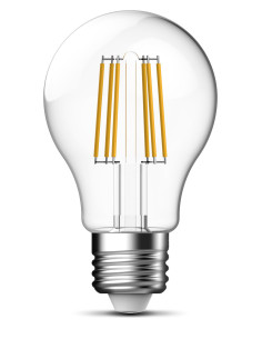 Lampadina LED E27 Bianco Caldo 6W Filamento Classe A++