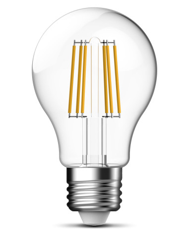 Lampadina LED E27 Bianco Caldo 6W Filamento Classe A++