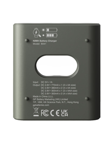Caricabatterie per AA e AAA senza Batterie