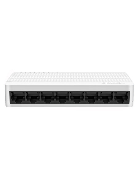 Switch Ethernet Desktop Compatto 8 Porte 10/100 Mbps Bianco