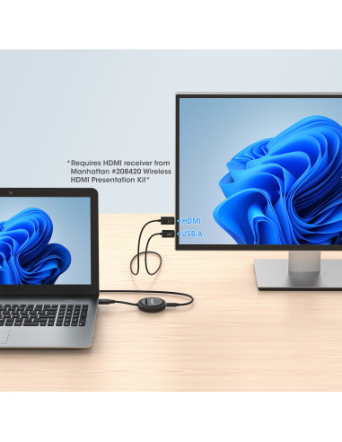 Adattatore Wireless HDMI 1080p con Trasmettitore HDMI