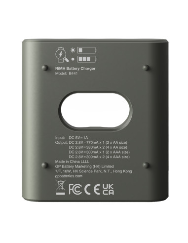Caricabatterie per AA e AAA senza Batterie