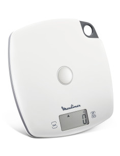 Moulinex BN1000 Grigio, Bianco Quadrato Bilancia da cucina elettronica 2