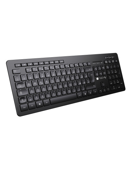 Tastiera Wireless Layout Italiano Nero