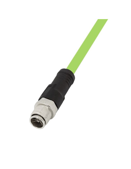 Cavo di Rete Industriale M12 RJ45 Cat. 6A SFTP PUR 2m