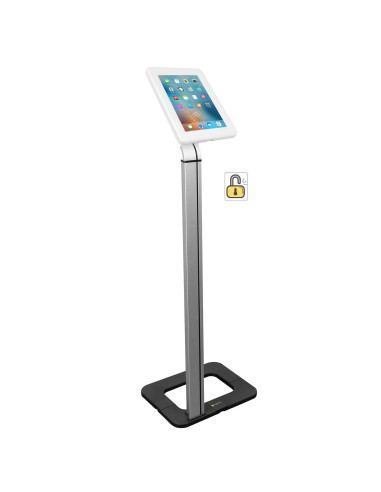 Supporto da Pavimento con Chiave di Sicurezza iPad/Tablet 9.7''-10.1''
