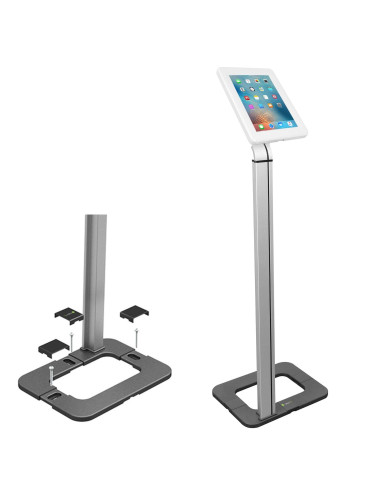 Supporto da Pavimento con Chiave di Sicurezza iPad/Tablet 9.7''-10.1''