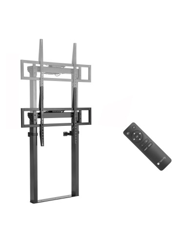 Supporto TV Motorizzato da Parete con Altezza Regolabile per TV da 55-100'' con Telecomando