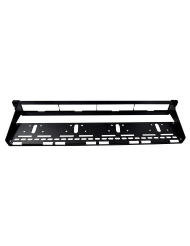 Pannello Patch Modulare Senza Frutti Multi Applicazione 1U Nero