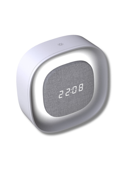 Sveglia Wireless Multifunzione con Luce Notturna Regolabile