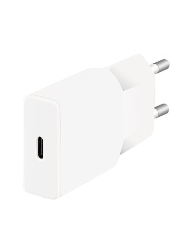 Caricatore Alimentatore GaN USB-C&trade (PD) da Muro 30W Bianco