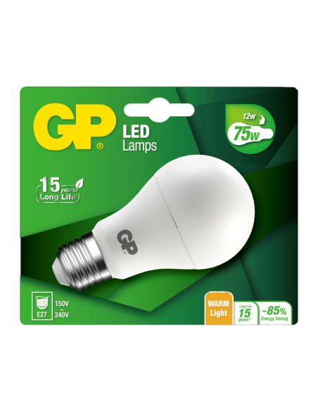 Lampada LED Globo E27 Bianco Caldo 12W
