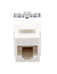 Frutto Keystone RJ45 Cat.6 UTP 180&deg Toolless Bianco 2