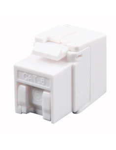 Frutto Keystone RJ45 Cat.6 UTP 180&deg Toolless con Otturatore