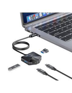 Hub USB 3.2 2x USB-A e 2x USB-C&trade