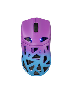 Mouse Ottico Wireless Gaming 24000 Dpi Retroilluminazione DPI LED Blu Viola