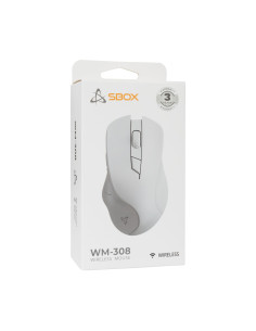 Mouse Ottico Wireless 1600 Dpi 6D Bianco 2