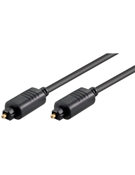 Cavo Audio Ottico Digitale Toslink (SPDIF) M/M 1m ø 5mm