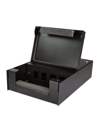 Box di Distribuzione 4 Porte Nero