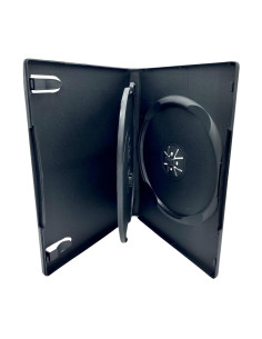 Custodia Tripla DVD con Vassoio Oscillante Box Nero