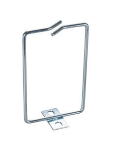 Anello Passacavi Frontale 80x120 mm in Acciaio Zincato per Armadi Rack 2