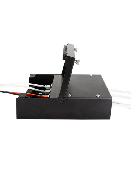 Box di Distribuzione 4 Porte Nero