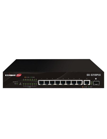 Smart Switch Web 10 porte Gigabit PoE+ 1 porta SFP