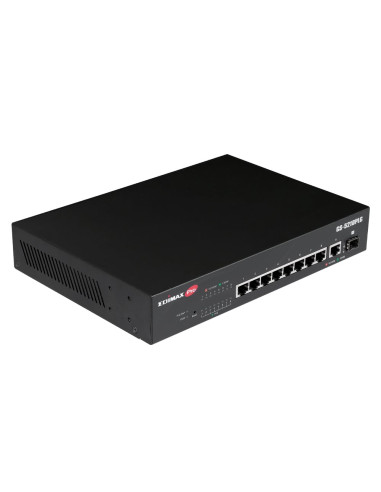 Smart Switch Web 10 porte Gigabit PoE+ 1 porta SFP