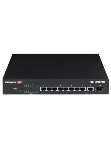 Smart Switch Web 10 porte Gigabit PoE+ 1 porta SFP