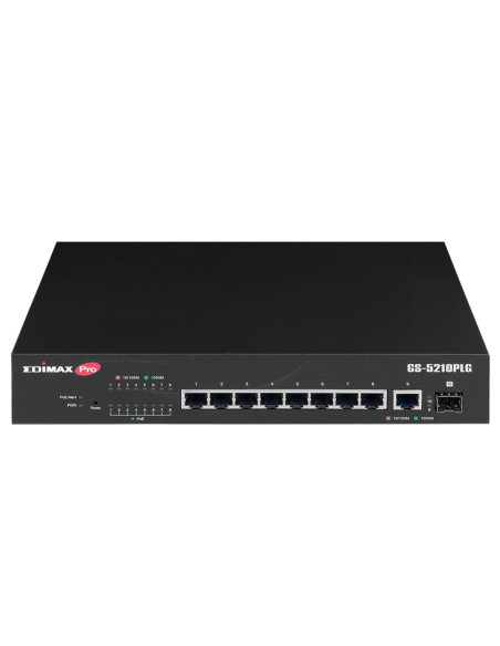 Smart Switch Web 10 porte Gigabit PoE+ 1 porta SFP