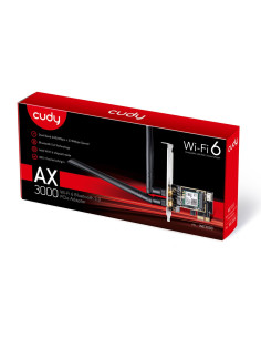 Adattatore PCI-E BT Wi-Fi 6 AX3000 2