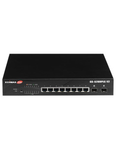 Smart Switch Web 10 porte Gigabit PoE+ 2 porte SFP 2