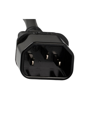 Multipresa 8 Posti da Rack 19'' con Staffa Ruotabile 360&deg VDE 10A