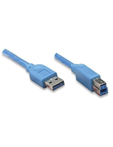 Cavo USB 3.0 A maschio/B maschio 1 m blu