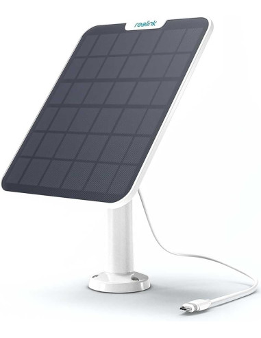 Pannello Solare 6W USB-C&trade per Telecamera a Batteria da Esterno