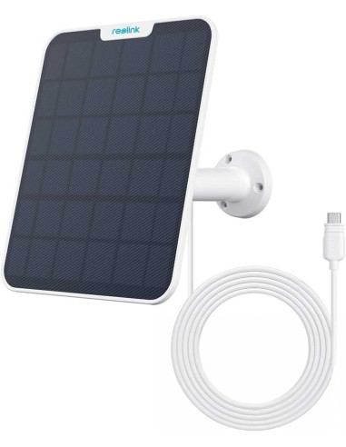 Pannello Solare 6W USB-C&trade per Telecamera a Batteria da Esterno