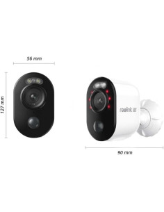 Telecamera di Sicurezza a Batteria 4K 8MP Argus 3 Ultra 2